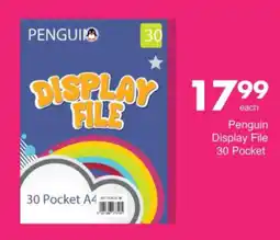 Save Hyper Penguin Display File 30 Pocket offer