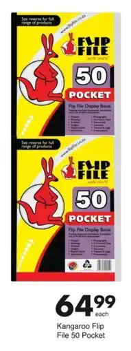Save Hyper Kangaroo Flip File 50 Pocket offer