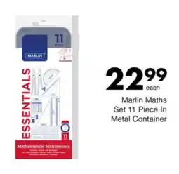 Save Hyper Marlin Maths Set In Metal Container offer