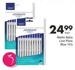 Save Hyper Marlin Astra Line Pens Blue offer