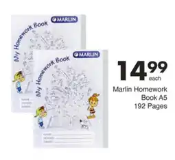 Save Hyper Marlin Homework Book A5 192 Pages offer