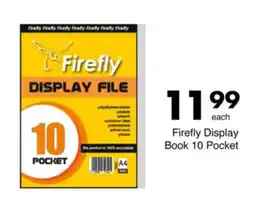 Save Hyper Firefly Display Book 10 Pocket offer