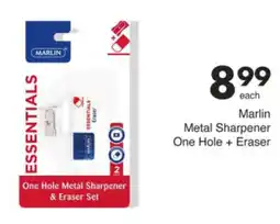Save Hyper Marlin Metal Sharpener One Hole + Eraser offer