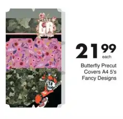 Save Hyper Butterfly Precut Covers A4 Fancy Designs offer