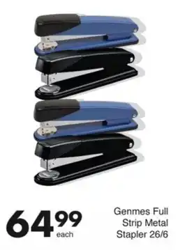 Save Hyper Genmes Full Strip Metal Stapler offer