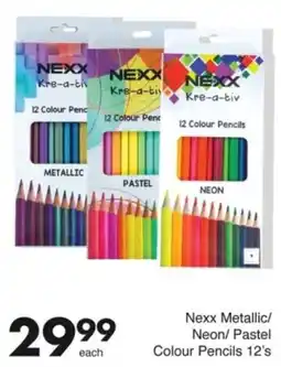 Save Hyper Nexx Metallic/ Neon/ Pastel Colour Pencils offer