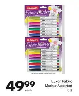Save Hyper Luxor Fabric Marker Assorted offer