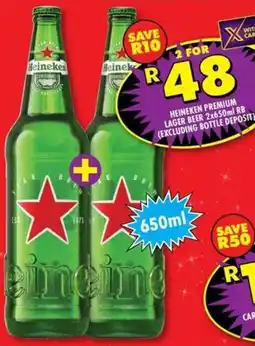 Shoprite Liquor Heineken premium lager beer rb offer