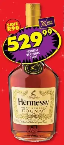 Shoprite Liquor Hennessy vs cognac offer