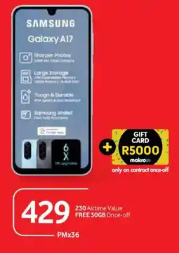 Makro Samsung Galaxy A17 offer