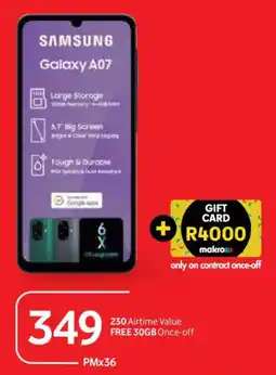 Makro Samsung Galaxy A07 offer