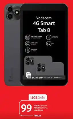 Makro Vodacom 4G Smart Tab 8 offer