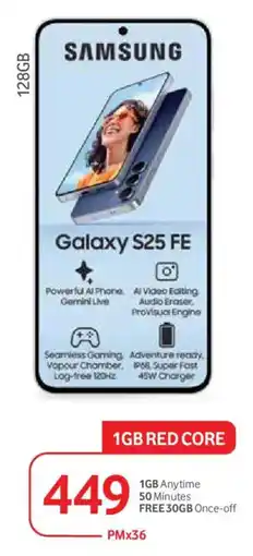 Makro Samsung Galaxy S25 FE offer