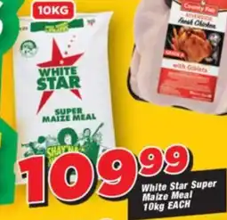 OK Grocer White Star Super Maize Meal offer