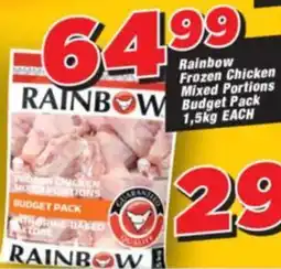 OK Grocer Rainbow Frozen Chicken Mixed Portions Budget Pack offer