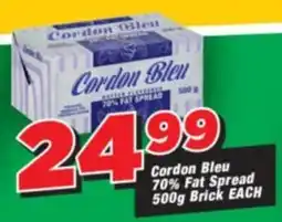 OK Grocer Cordon Bleu 70% Fat Spread Brick offer