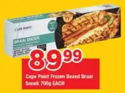OK Grocer Cape Point Frozen Boxed Braai Snoek offer