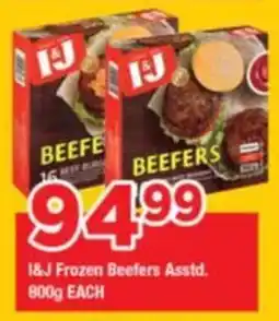 OK Grocer I&J Frozen Beefers offer