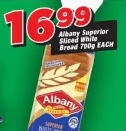 OK Grocer Albany Superior Sliced White Bread offer