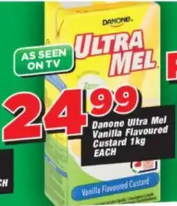 OK Grocer Danone Ultra Mel Vanilla Flavoured Custard offer