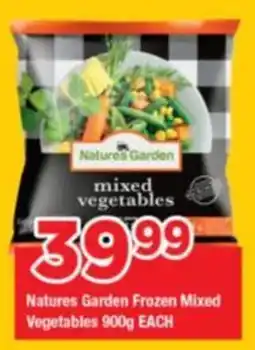 OK Grocer Natures Garden Frozen Mixed Vegetables offer
