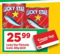 OK Grocer Lucky Star Pilchards offer