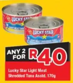 OK Grocer Lucky Star Light Meat Shredded Tuna offer
