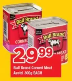 OK Grocer Bull Brand Corned Meat offer