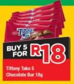 OK Grocer Tiffany Take 5 Chocolate Bar offer