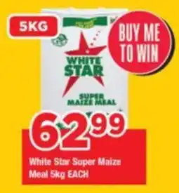 OK Grocer White Star Super Maize Meal offer