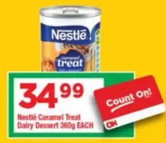 OK Grocer Nestlé Caramel Treat Dairy Dessert offer