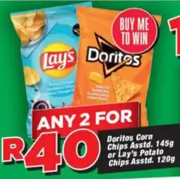 OK Grocer Doritos Corn Chips or Lay's Potato Chips offer