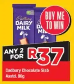 OK Grocer Cadbury Chocolate Slab offer