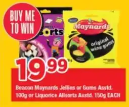 OK Grocer Beacon Maynards Jellies or Gums or Liquorice Allsorts offer