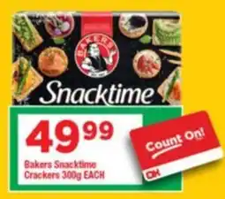 OK Grocer Bakers Snacktime Crackers offer