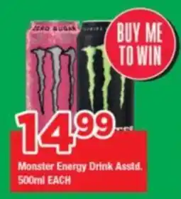 OK Grocer Monster Energy Drink offer