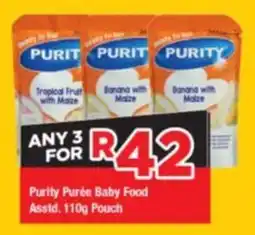 OK Grocer Purity Puree Baby Food offer