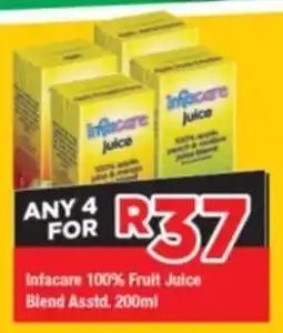 OK Grocer Infacare 100% Fruit Juice Blend offer