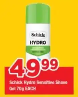 OK Grocer Schick Hydro Sensitive Shave Gel offer