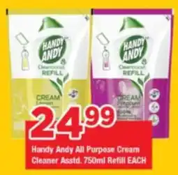 OK Grocer Handy Andy All Purpose Cream Cleaner Asstd. Refill offer