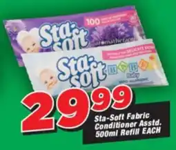 OK Grocer Sta-Soft Fabric Conditioner Asstd. Refill offer
