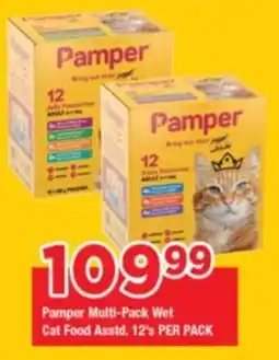 OK Grocer Pamper Multi-Pack Wet Cat Food offer