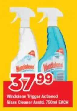 OK Grocer Windolene Trigger Actioned Glass Cleaner offer