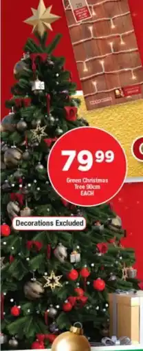 OK Grocer Green Christmas Tree offer