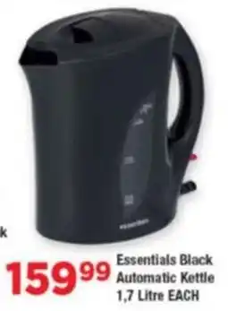 OK Grocer Essentials Black Automatic Kettle offer