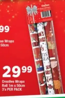 OK Grocer Creative Wraps Roll offer