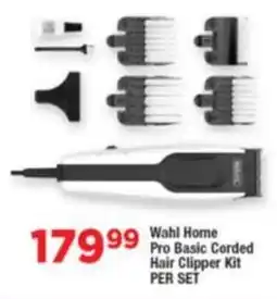 OK Grocer Wahl Home Pro Basic Corded Hair Clipper Kit offer