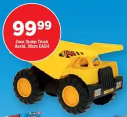 OK Grocer Zeus Dump Truck offer