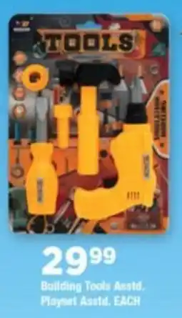 OK Grocer Building Tools, Playset Asstd. offer