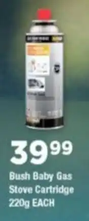 OK Grocer Bush Baby Gas Stove Cartridge offer